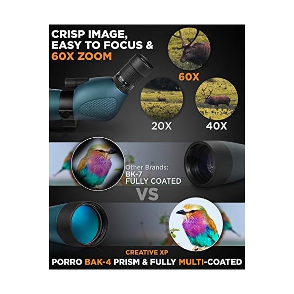 CREATIVE XP Spotting Scopes for Hunting Waterproof Scope w/Tripod