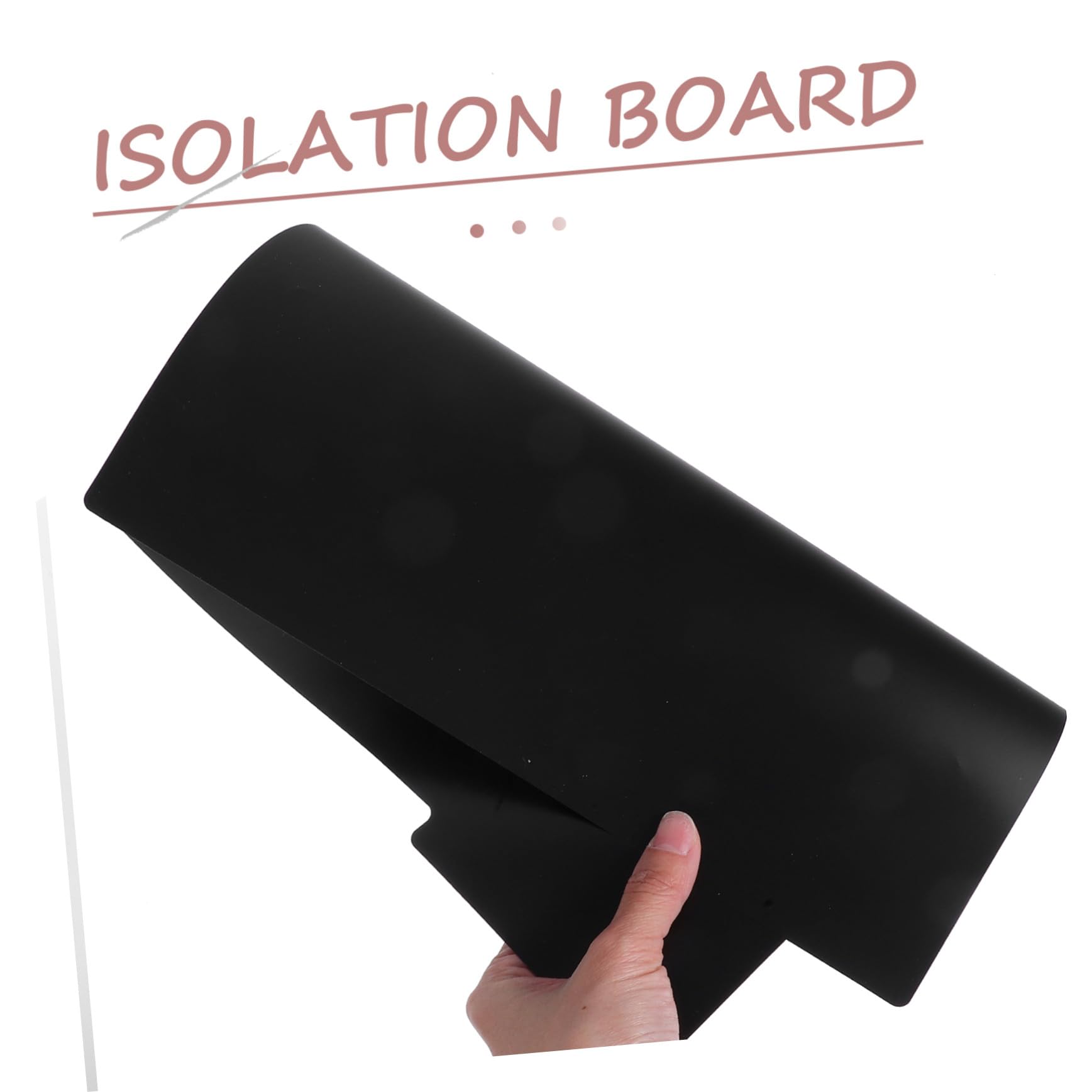 8 Piezas Divisores De Vinilo Para Vinilos Separadores De Plástico Negro Reutilizables Para Organización En Estantes Con Superficie Escribible Resistente Al Agua