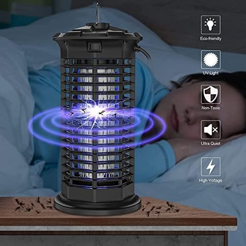 Bug Zapper, Electric Fly Swatter, Mosquito Zapper Outdoor/Indoor, 4200V