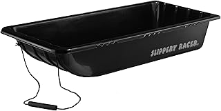 Slippery Racer Heavy Duty Durable Multi Purpose Utility Sled for Hauling, Supplies, Equipment, Gear, Hunting, ice Fishing and Wood.