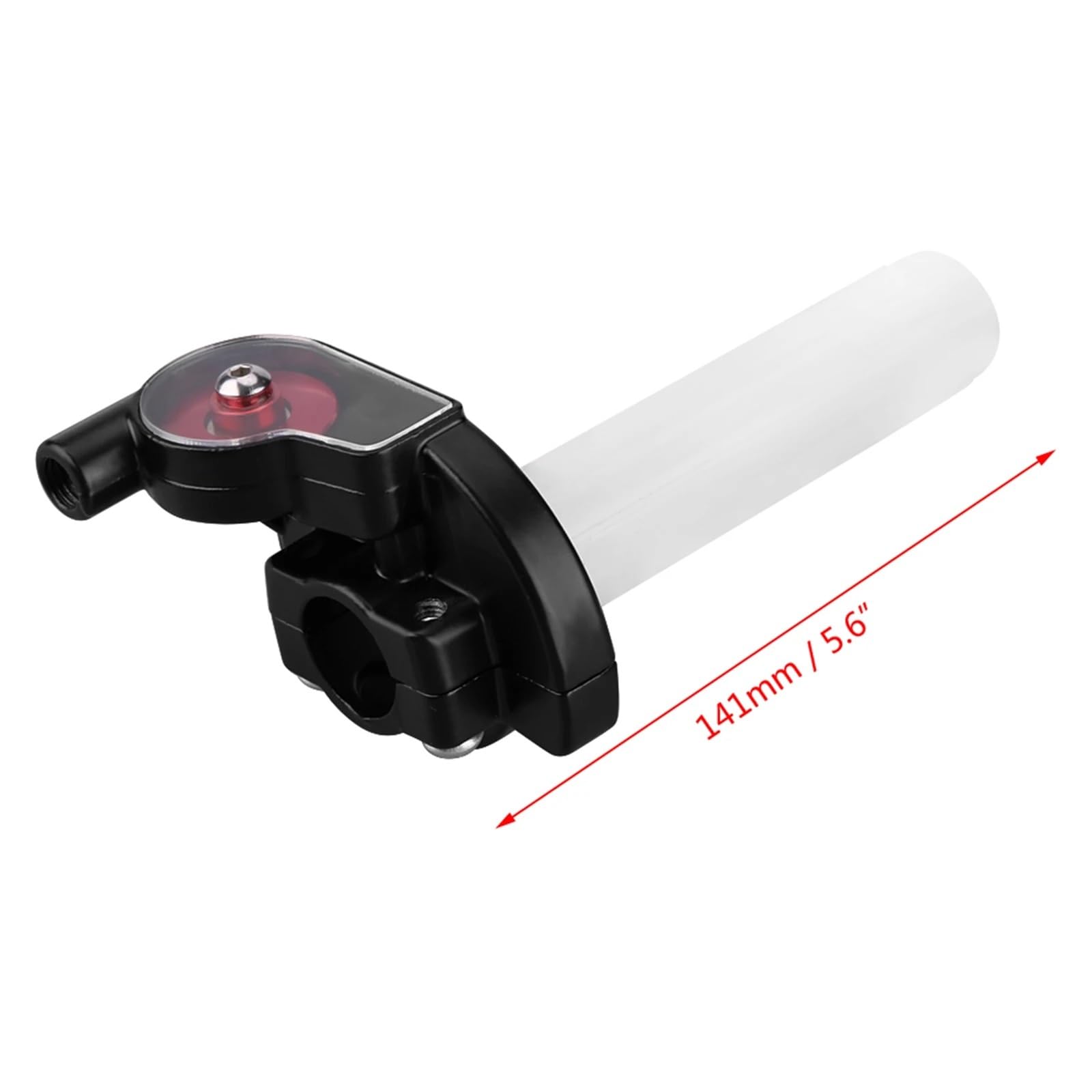 Uchwyty motocyklowe Uchwyty rowerowe Manetka gazu do motocykla 22 mm, wizualna, obrotowa, pasująca do motocykla ATV o pojemności 50–160 cm3