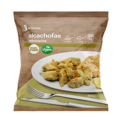 La Sirena Alcachofas Rebozadas, 500g (Congelado)