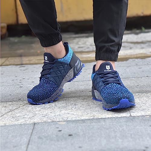 Image of SUADEX Steel Toe Shoes for Men Women Indestructible Work Safety Sneakers