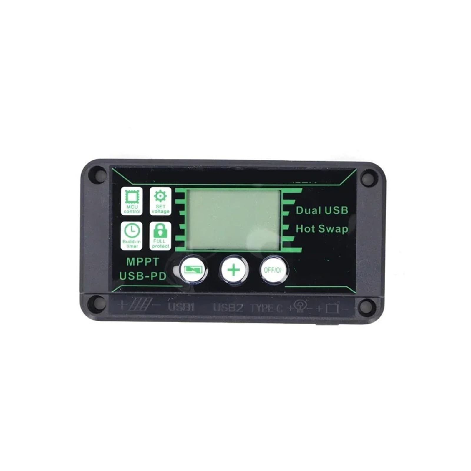 Solar Controller, 60A Solar Charge MPPT Controller Panel Charging Regulator with Auto Display