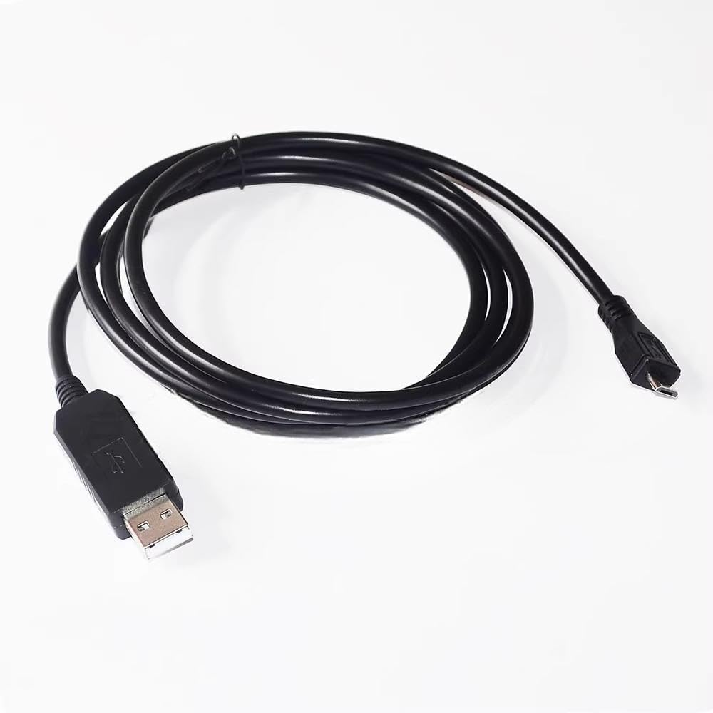 RIKYJIC FT232RL Chip USB to Micro-USB RS232 Serial Debugging Cable Configuration Cable Communication Cable(1 Meters)