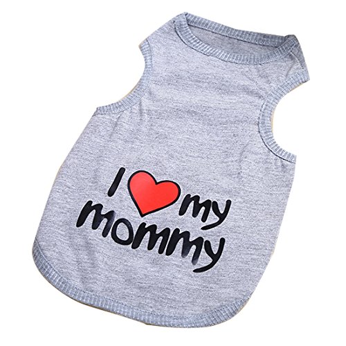 Cute Pet Puppy Small Dog Summer Vest T Shirt Cotton Costume Clothes New Apparel