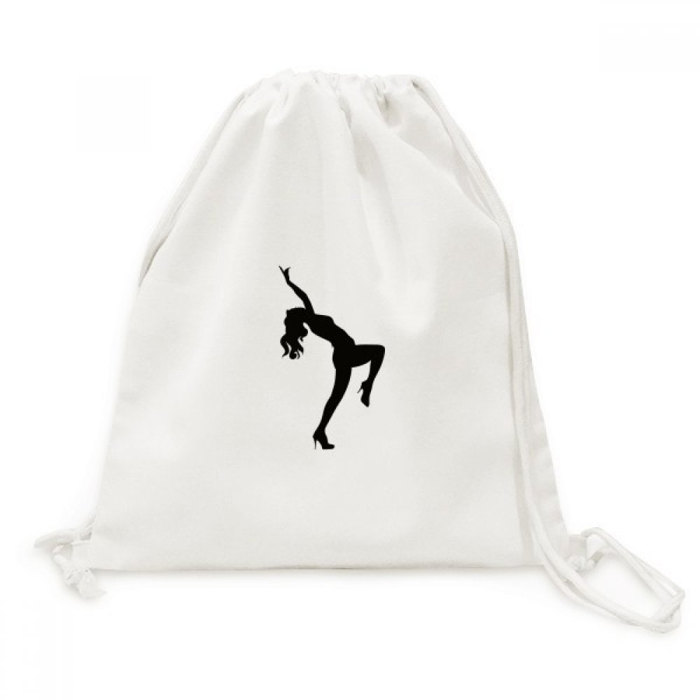 Toile sac à cordon Hot Dancing Belle Femme robuste et pliable - 5