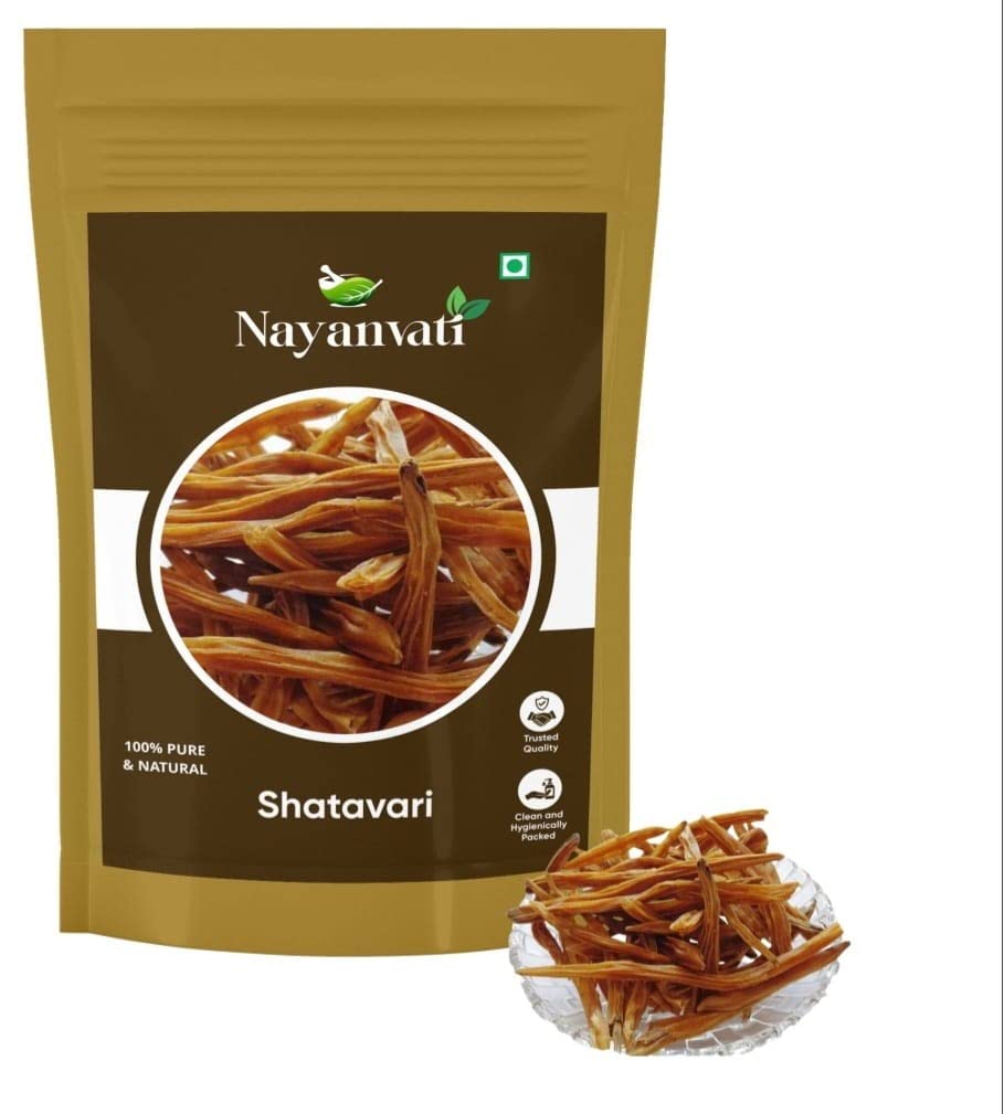Nayanvati Shatavari Root - ASPARAGUS RACEMOSUS - SATAWAR 100 gm - SATAWARI