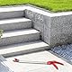 FISHTEC Gartenschere Langer Stiel mit Halteklammer aus Aluminium - Teflonbeschichtung - Manuelle Gartenschere - Griffamboss - Mit Sicherheitsverriegelung - Länge 64 cm - Farbe rot