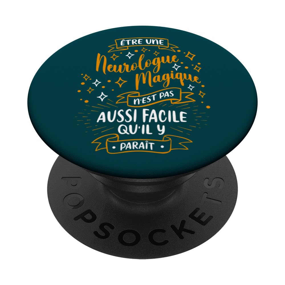 Une Neurologue Magique Femme Neurologie Cadeau PopSockets Standard PopGrip