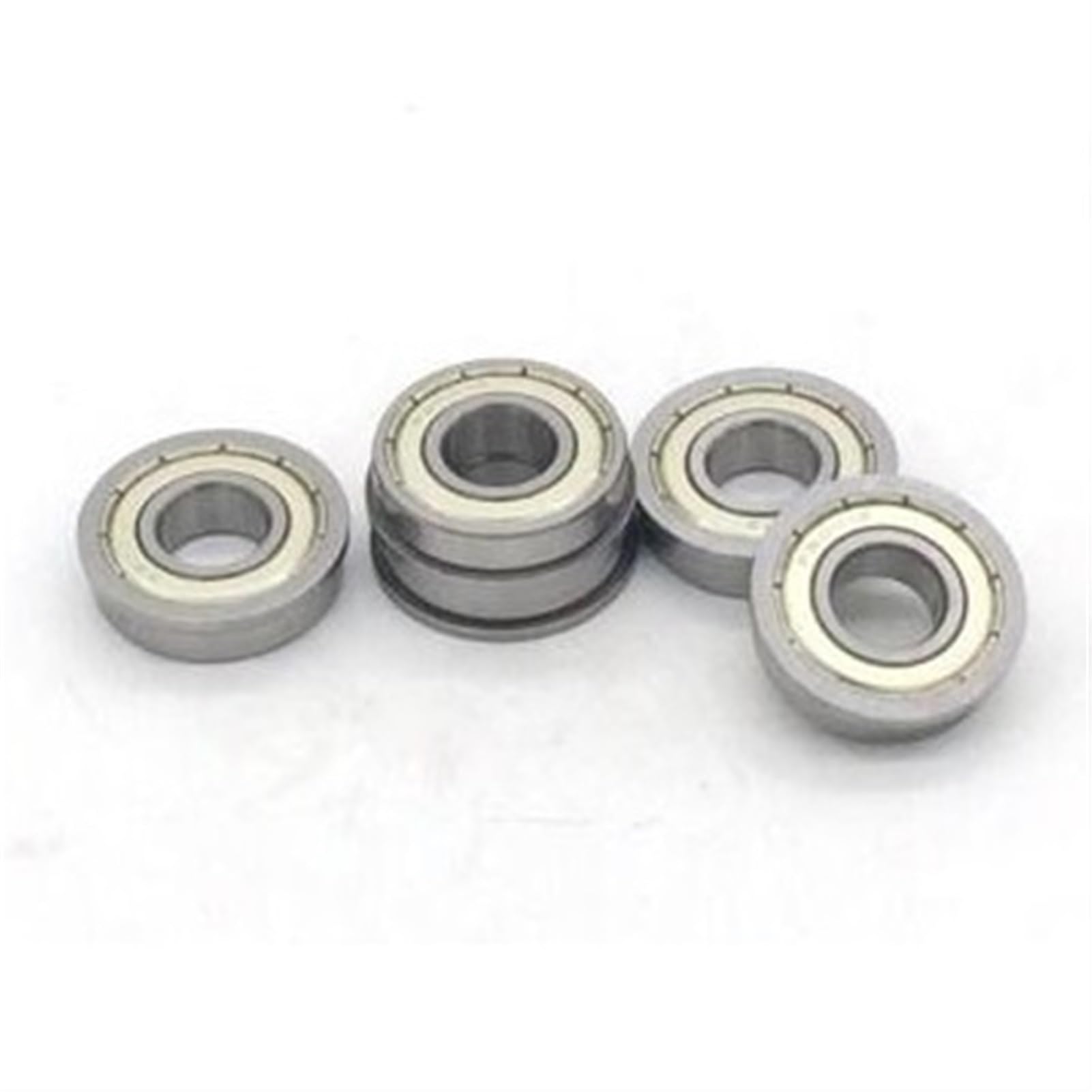 Cuscinetti a sfere a gola profonda 10 pezzi F6001ZZ ABEC-1 cuscinetti a sfere a gola profonda flangiati con flangia 12x28x8mm