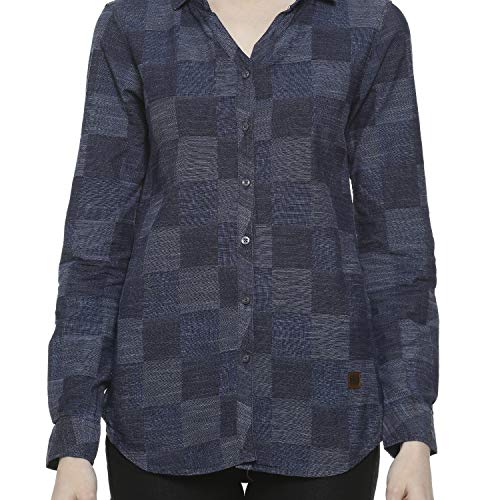 Image of Campus Sutra Women's Cotton Regular Fit Shirt