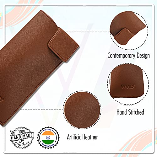 Image of VIVID Unisex Specs Valcro Eyewear Dabbi Artificial Leather Soft Case Cover