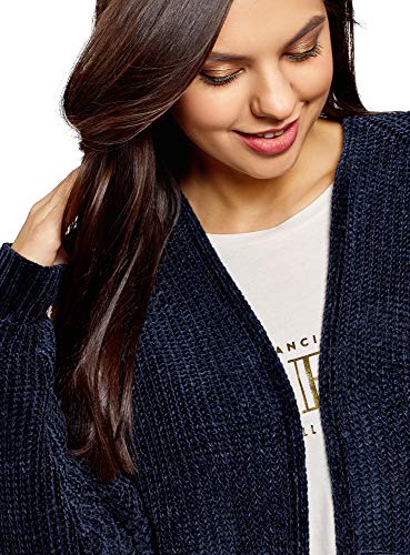 Oodji Ultra Donna Cardigan Dritto Senza Chiusura