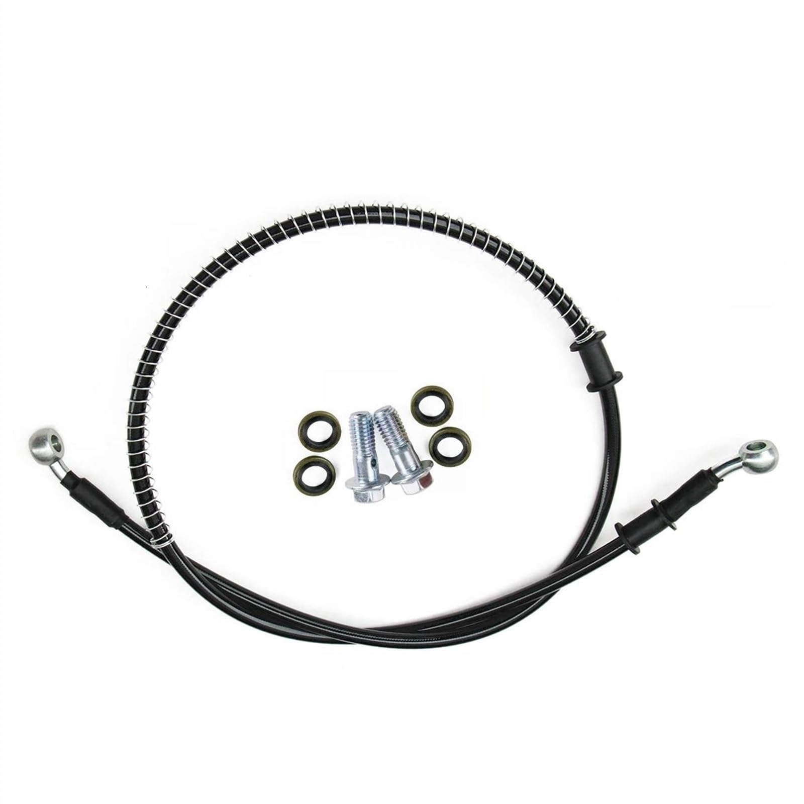 Motorbike Part 2300mm/230cm M8 28°-28° Motorcycle Brake Oil Hose Universal Motorbike Accessories