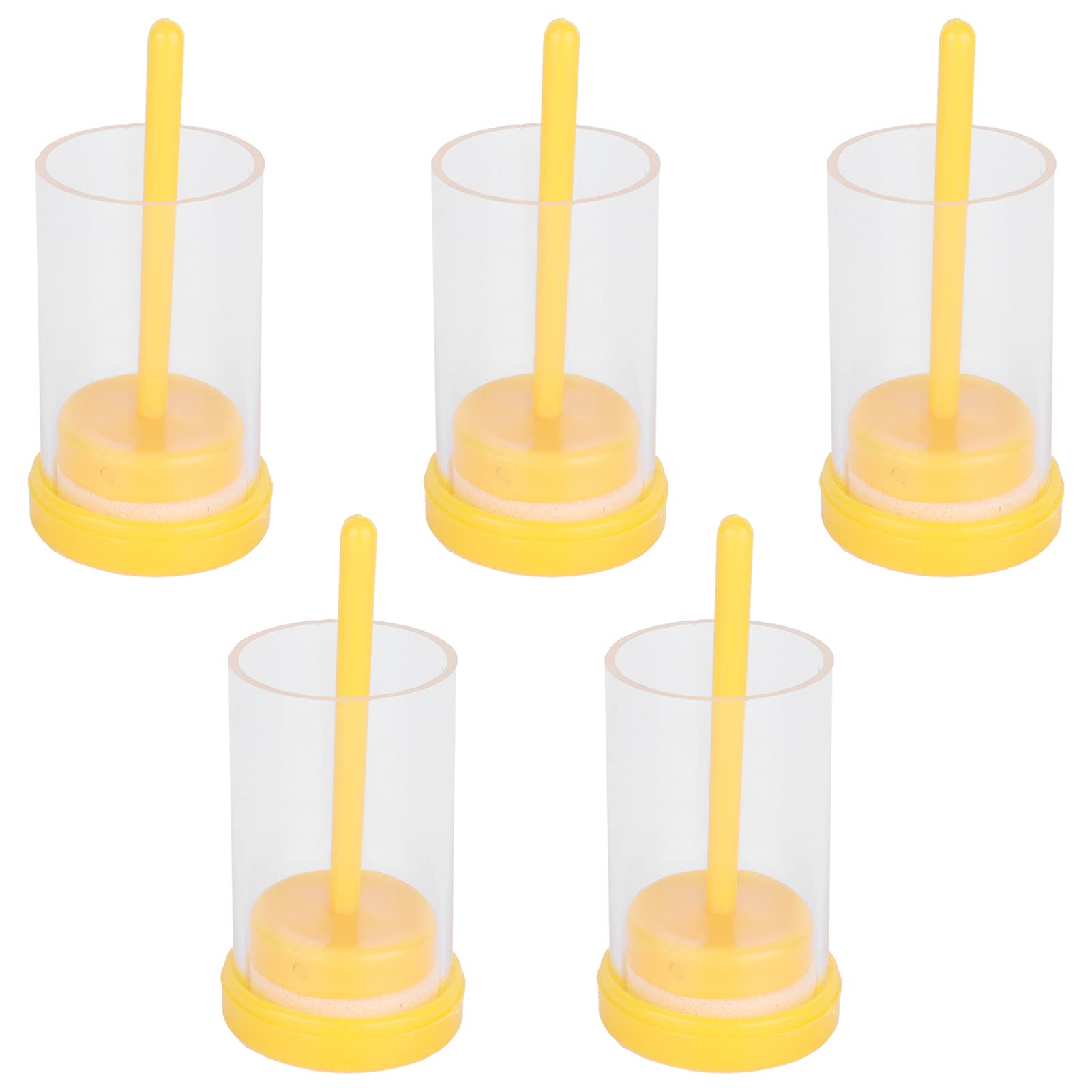 Cage De Marquage Reine Des Abeilles – Bouteille Plastique Transparente Avec Poussoir Éponge, Outil Apiculture Essentiel