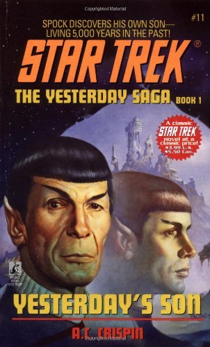 By A.C. Crispin - Yesterday's Son (Star Trek, N... B014BH4RVK Book Cover