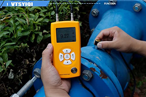 Medidor Digital Ultrasonido para Medición de Espesor con Rango 0.8 a 350mm y Precisión ±0.05mm para Metal, Vidrio, Cerámica y Tubos miniatura 4