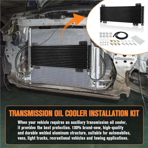 Refroidisseur de transmission à faible perte de pression LPD47391 utilitaire - 5