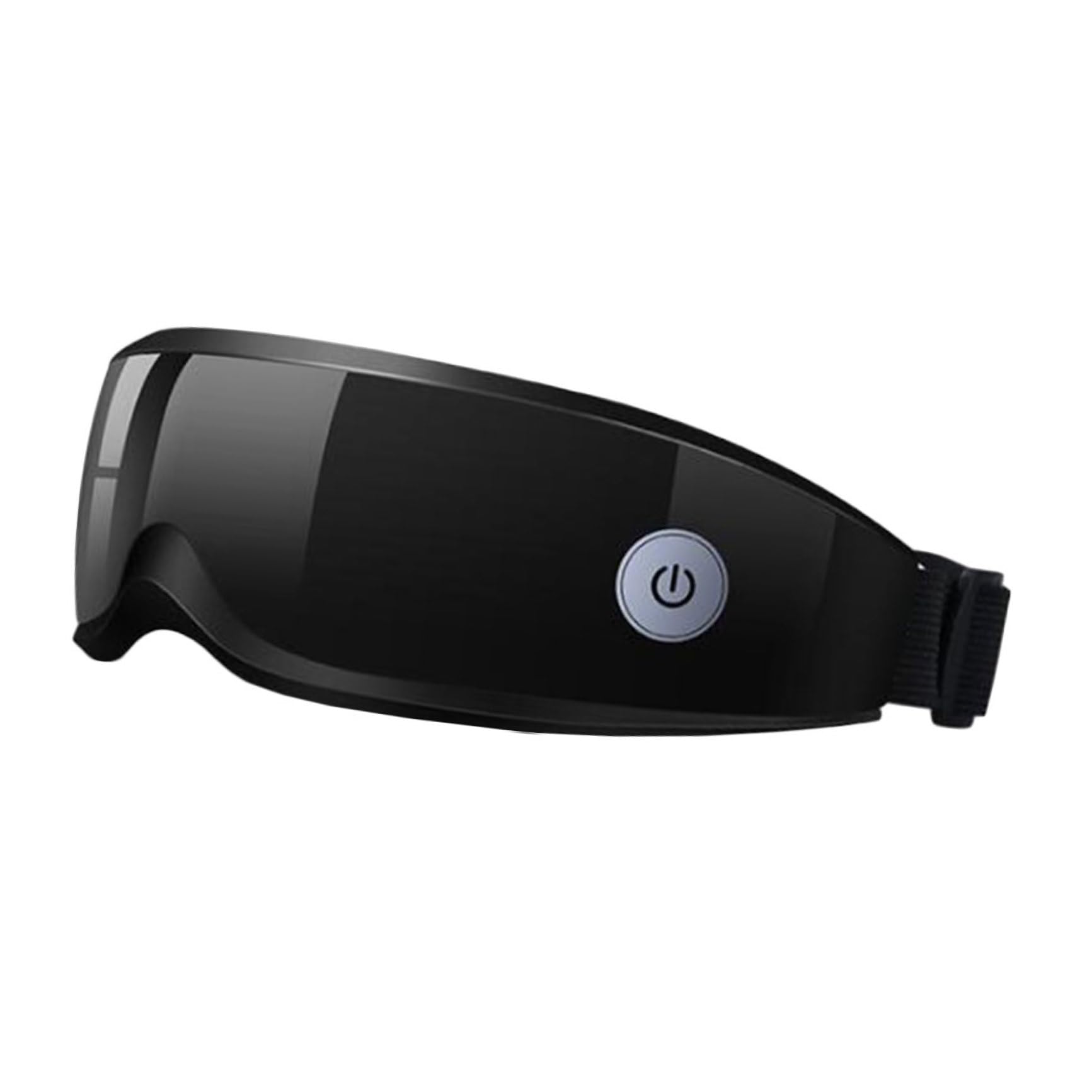 KOMBIUDA Masajeador Eléctrico de Ojos Banda Elástica Ajustable y Masaje Vibratorio para Aliviar la Fatiga Ocular Estrés Batería Recargable de 200mah