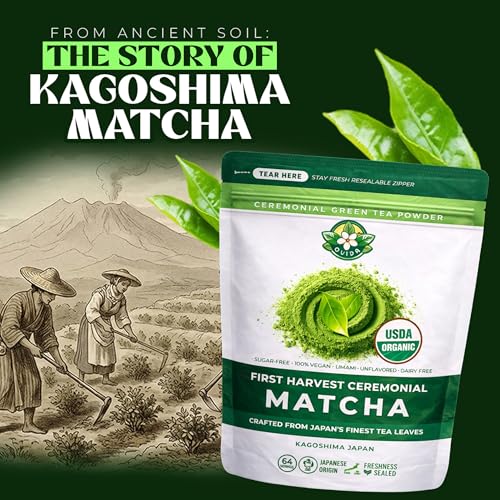 Té Matcha en polvo 127 g orgánico de origen Japón miniatura 2