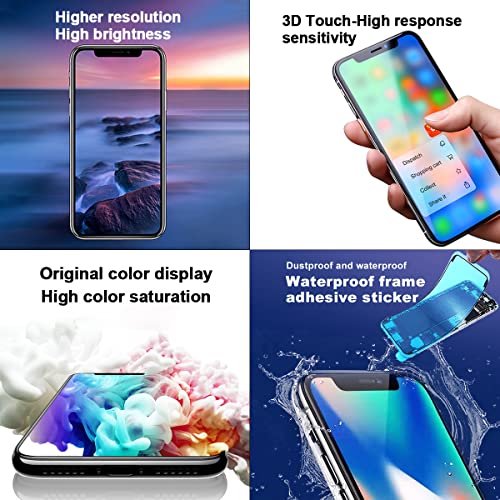 Efaithfix A1865/A1901/A1902 For Iphone X Lcd Screen Replacement 5.8 Inch Frame Assembly Lcd Display And 3D Touch Screen Digitizer thumb #3