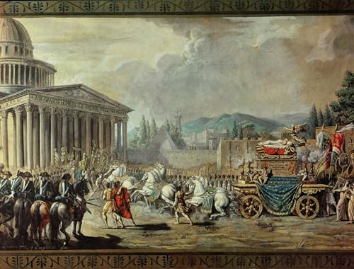 Cuadro de Voltaire al Panteón de Lagrenée moderno decorativo de 60x90cm