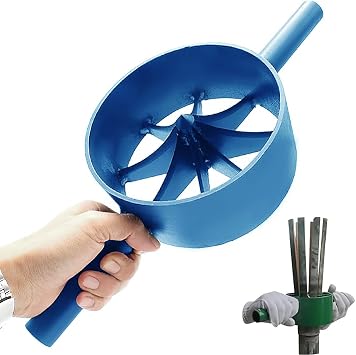 Lowhigh Bamboo Splitter 6in Manual Dividing Tool 2-16 Cut Steel Bamboo Splitting Tool Easy to Use 8 Cut