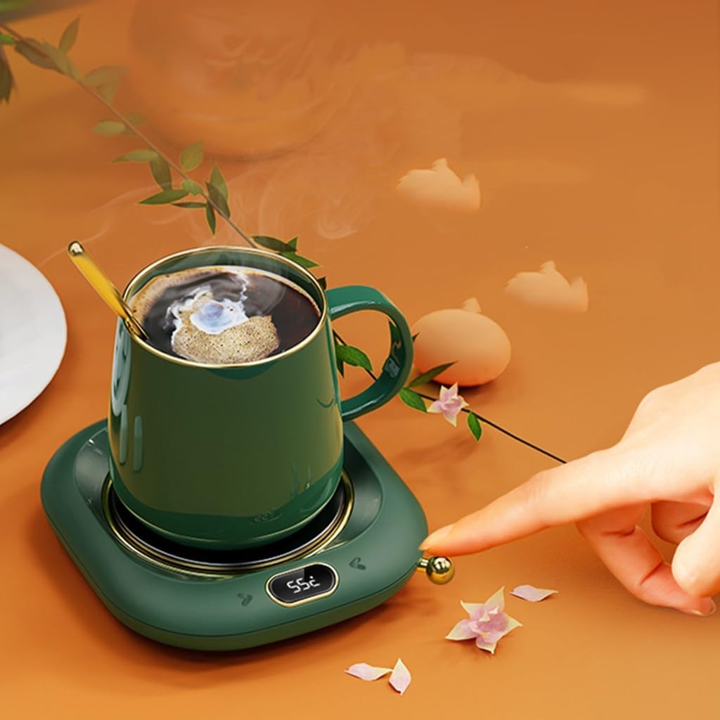 Warm Coaster Table Top Insulation Pad Heating Thermostatic Milk Base Appliance Office Heater
