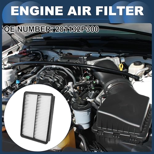 INFINAUTO Engine Air Filter Engine Air Filter No.281132P300 for HYUNDAI SANTA FE 2006-2012 Long Life by INFINAUTO - Image 2