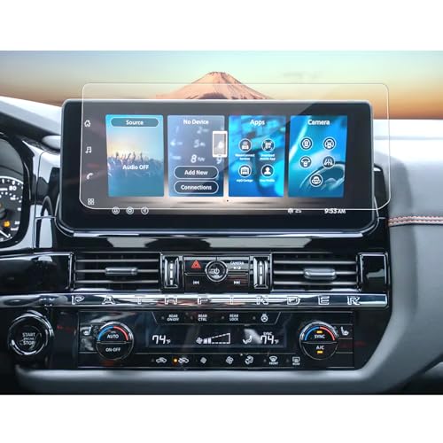 Protection 12.3" Pathfinder 2026 verre trempé finition premium