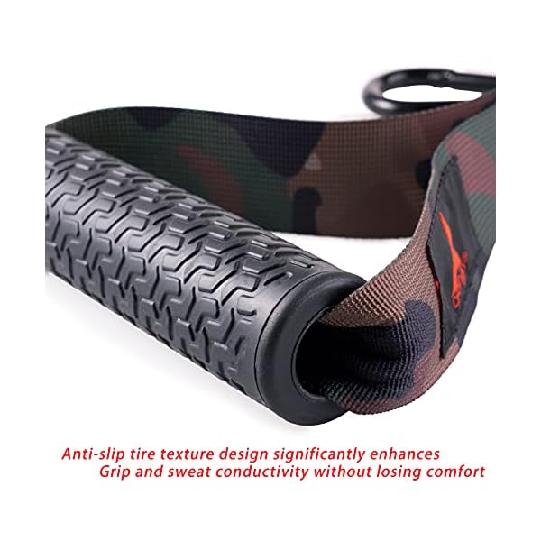 allbingo-Military-Resistance-Band-Cable-Machine-HandlesExcellent-Ultra-Heavy-Duty-Exercise-Handle-Rubber-Grips-with-Large-Clips-Pulley-System-Weight-Lifting-Home-Gym-Accessories allbingo Excellent Resistance Band Handles, Military Ultra Heavy Duty Cable Machine Exercise Handle Rubber Grips with Large Clips, Pulley System Weight Lifting Home Gym Accessories (Dark Camouflage)