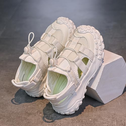 Kids Sport Water Sandals: Summer Outdoor Breathable Closed-Toe Hiking & Water Shoes for Boys & Girls4