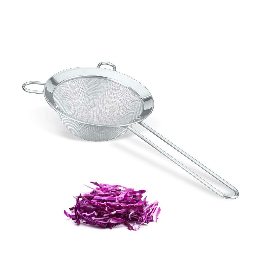 Metaltex "Victoria" Sieve, Silver, 14 cm