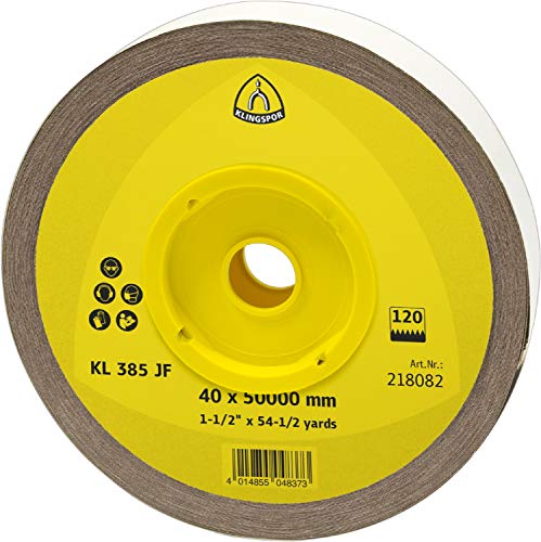 KLINGSPOR Abrasive Roll KL JF 385 x 50 MM Granulation 180 218101 50000