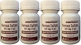 Ferrous Sulfate Iron Supplement 325 mg (5GR) Generic for Feosol Red Tablets 100 Tablets per Bottle 4