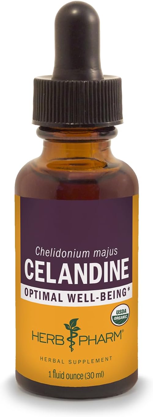 Certified Organic Celandine Liquid Extract, 1 Fl Oz