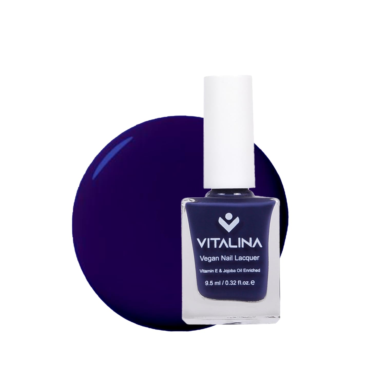VITALINA Nail Paint | Vegan | Cruelty Free | Chip-Resistant | Glossy Finish | Nail Polish For Women | 18 Toxin Free | 9.5 ml | Available in 23 Shades (Deep Sea)-image-38