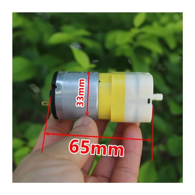 RK-528 Electronic Starter DC 3V 3.7V 33mm Large Flow Air Pump Diaphragm DIY Inflator Aquarium Fish Water Tank