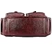 Genuine Leather Executive Backpack-Premium Brown Laptop Bag with Multiple Compartments, Trolley Straps, Adjustable Shoulder Straps-Perfect for Professionals and Students-Ideal Gift