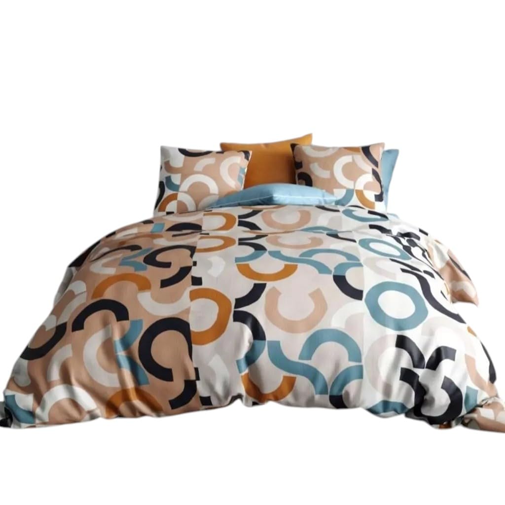IGOR Duvet Cover 240 x 220 cm + 2 Pillowcases Cotton 57 Thread Count