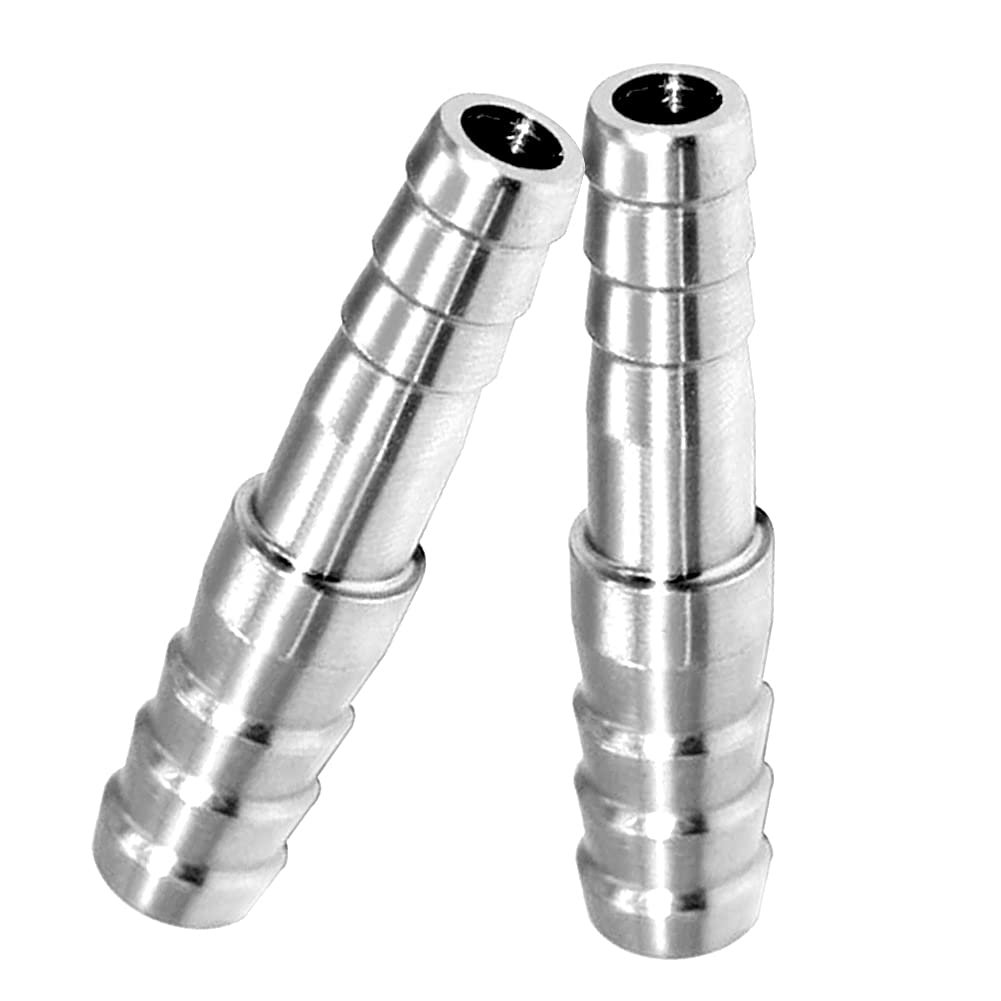 Buy ANPTGHT Hose Barb Reducer 1/4" to 1/2" Aluminum Joint connector
