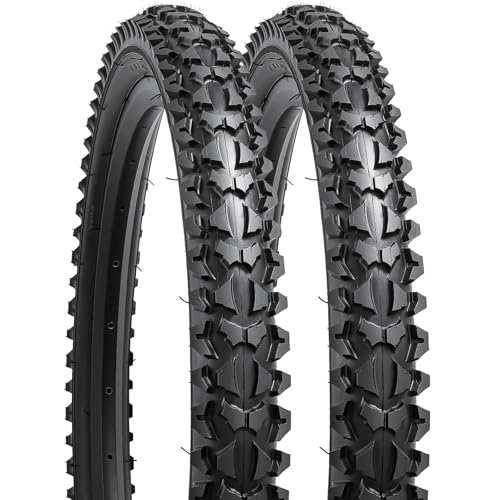 YunSCM 2Pcs Faltbare 20 Zoll Reifen 20 x 1.95 Mantel 53-406 kompatibel 20x1.90 20x1.95 20x2.0 Fahrradreifen