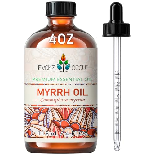 EVOKE OCCU Myrrh Essential Oil for Skin Massage & Diffuser