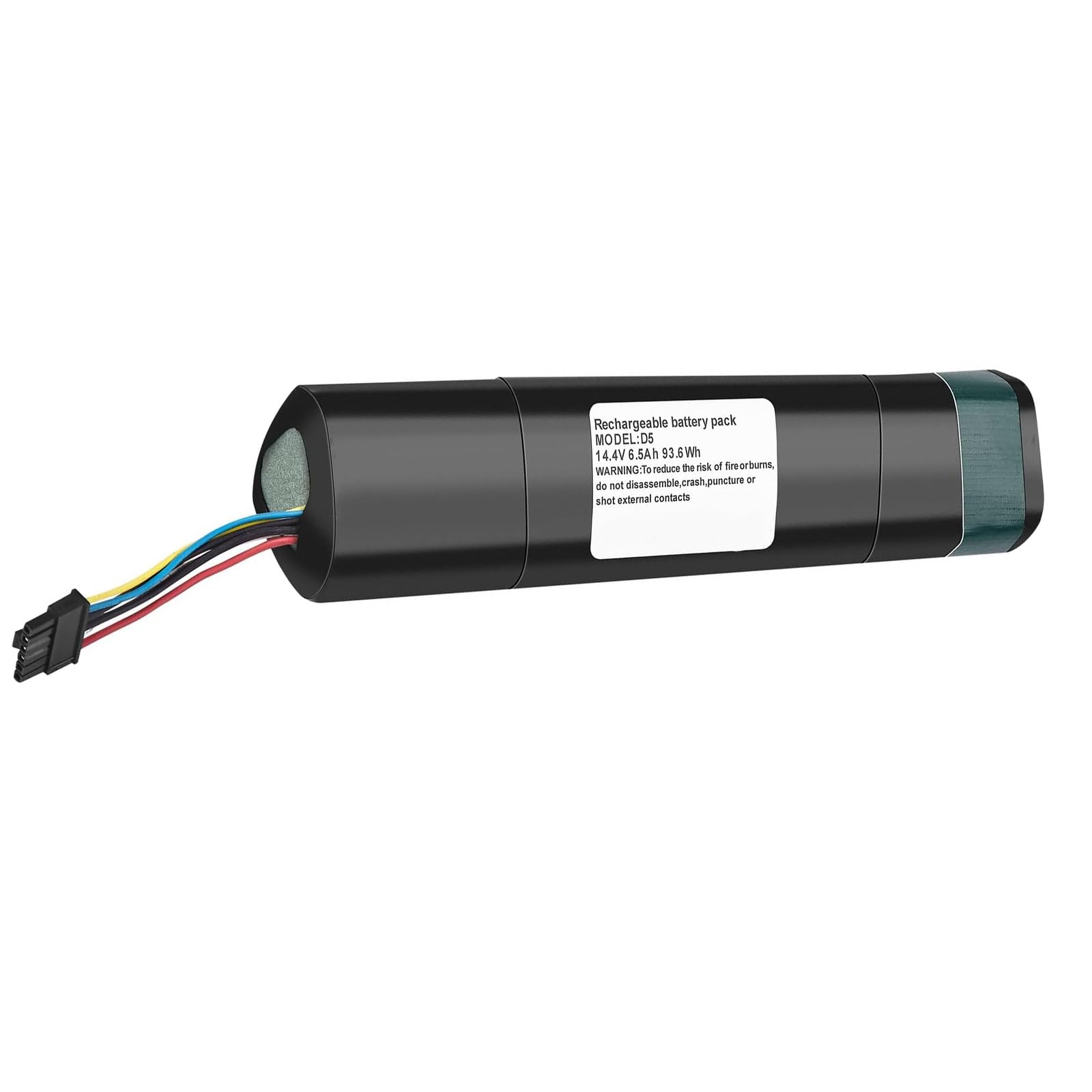 Elnwnnkc Intelligent Charging 6500mAh Replacement Battery 14.4V Suitable for Robotic Vacuum Cleaners Efficient Vacuum Cleaners Battery