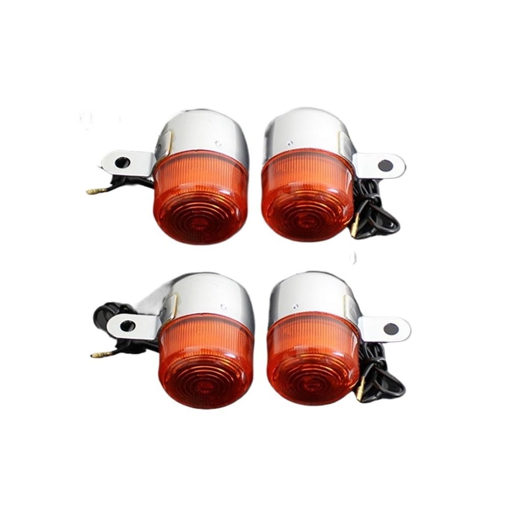 Motorcycle Turn Signals Lot De 4 Clignotants Moto pour pour Dax St CT Z50 50 70 125cc, Feu Et Arrière