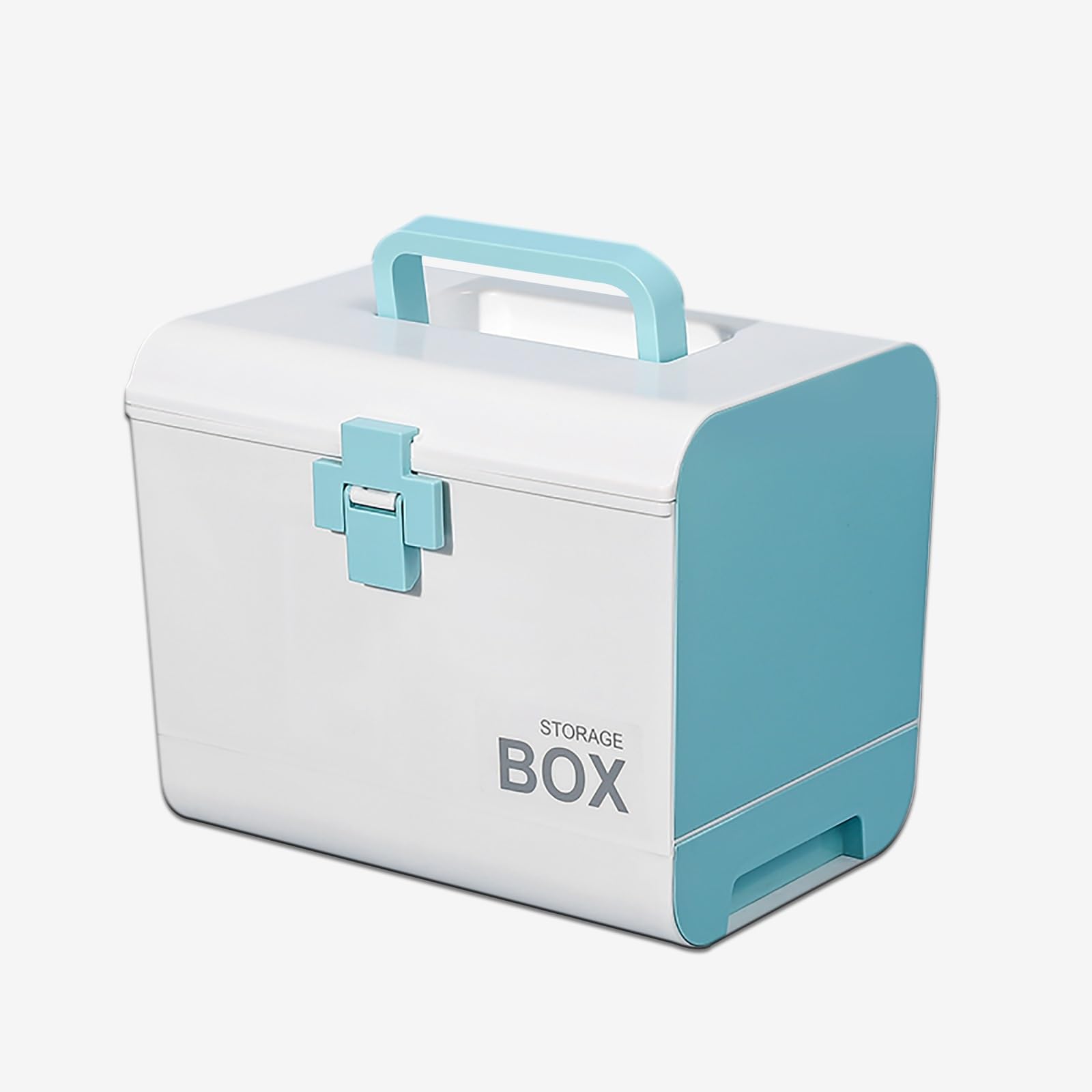 Botiquin Vacio, kit Primeros Auxilios, Neceser Medicamentos Viaje, caja Botiquin Vacia, caja Médica de Emergencia para el Hogar, caja de Almacenamiento de Medicamentos de gran Capacidad para el Hogar(