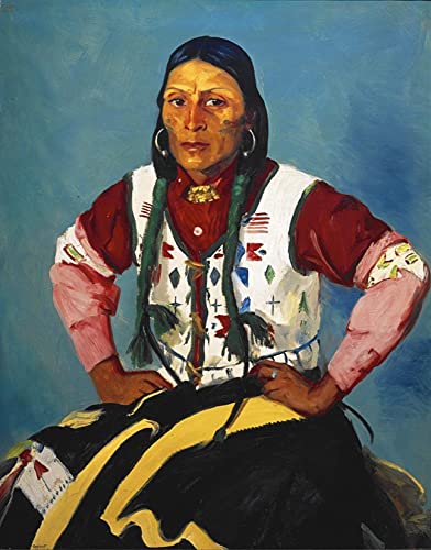 Oil Paint by Number Kits Digital Painting by Numbers for Adults Paint by Number for Kids 16X20 Inch Robert Henri CPT Et Robert Henri Laguna Art Museum