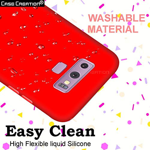 Image of Case Creation Luxurious OG Series for Samsung A6 Plus Case Cover,Anti-Dirty Slim Case Frosted Matte Cute Candy TPU Raised Bezel (Splash of Color) Back Cover for Samsung Galaxy A6+ -Wine Red