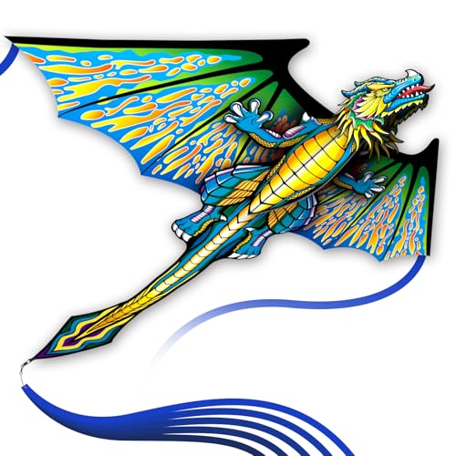 SGftre Complete Kite with Handle, Line & Accessories,Easy to...